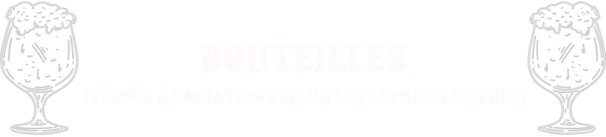 bouteilles